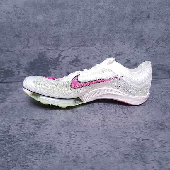NIKE Air Zoom Victory Track Spikes‎ Mens 4 Women 5.5 White Sail Fierce Pink - Picture 3 of 6